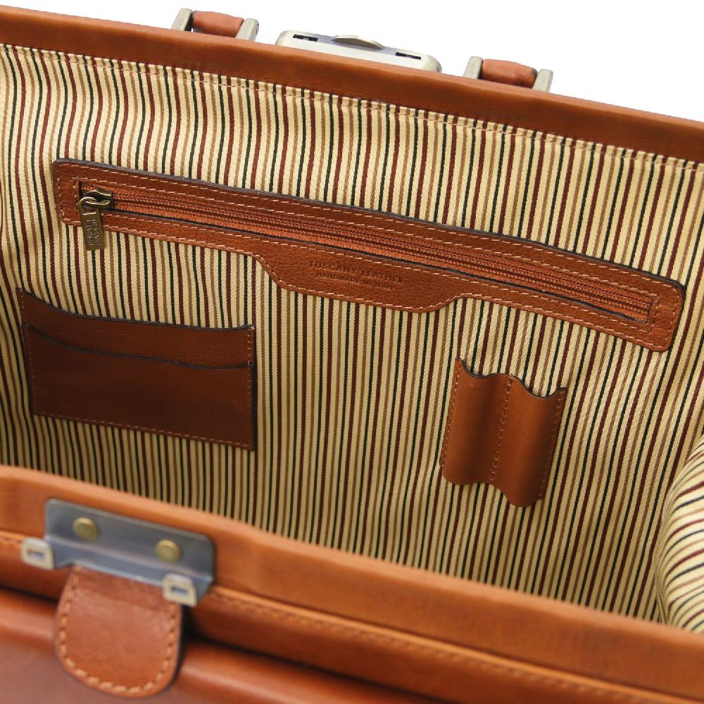 Tuscany Leather Esclusiva Borsa Medico in Pelle Liquidazione