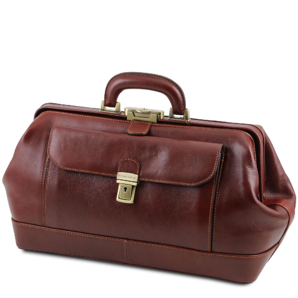 Tuscany Leather Esclusiva Borsa Medico in Pelle Liquidazione