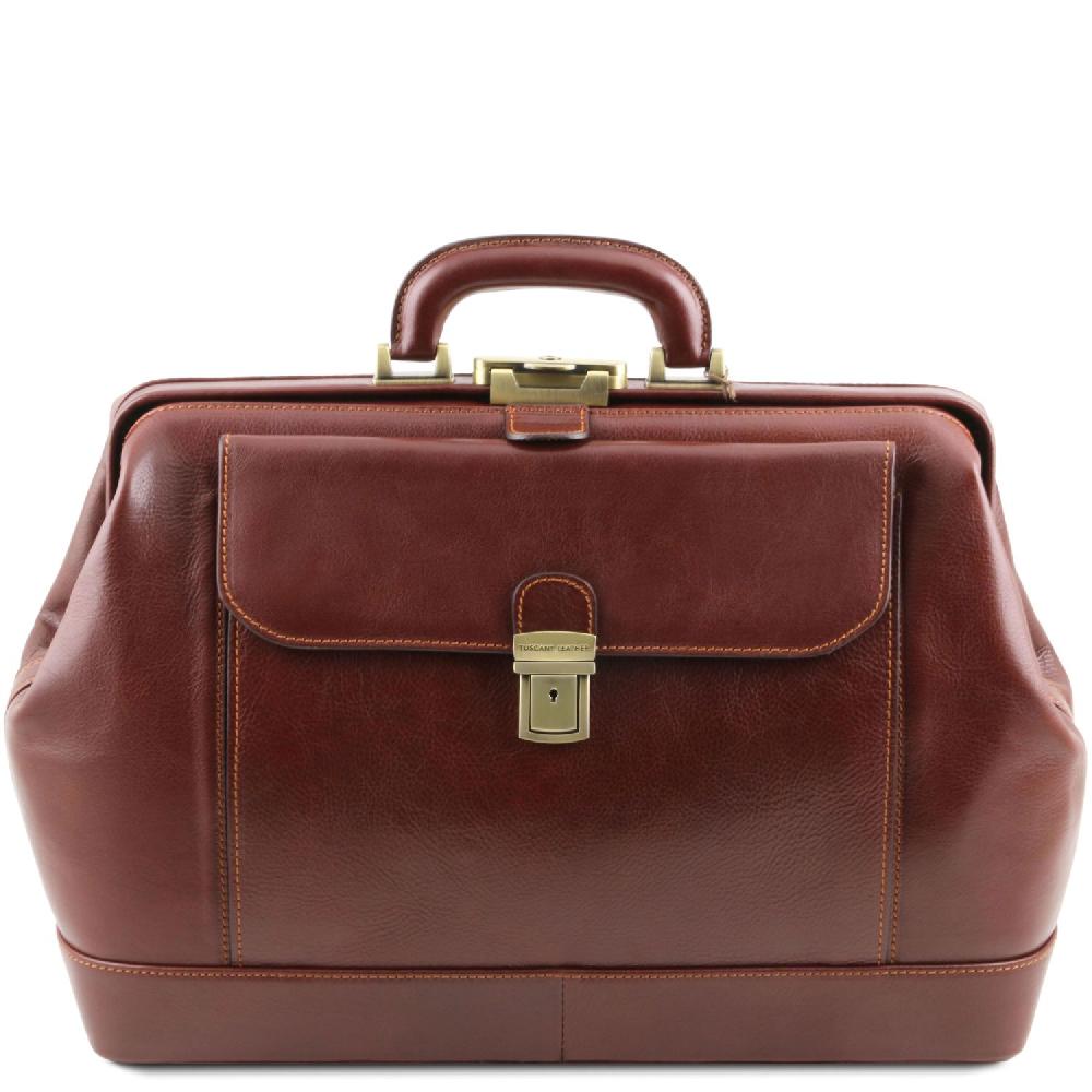Tuscany Leather Esclusiva Borsa Medico in Pelle Comprane uno, ottenene uno gratis