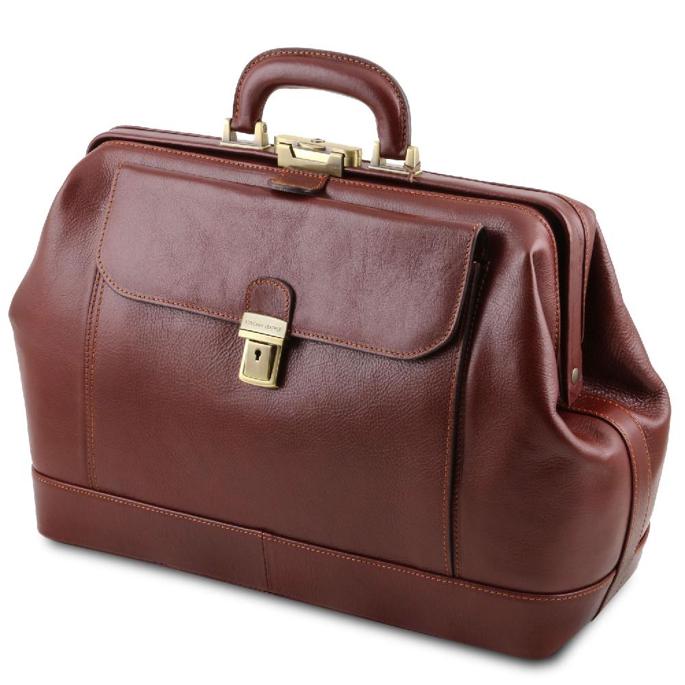 Tuscany Leather Esclusiva Borsa Medico in Pelle Comprane uno, ottenene uno gratis