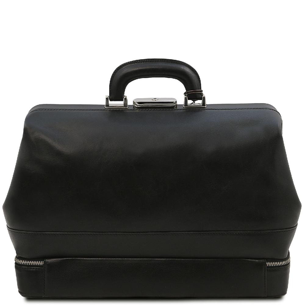 Tuscany Leather Esclusiva Borsa Medico in Pelle con Doppio Fondo Sconti VIP