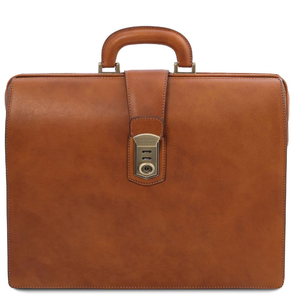 Tuscany Leather Borsa Medico in Pelle 3 Scomparti Only for today