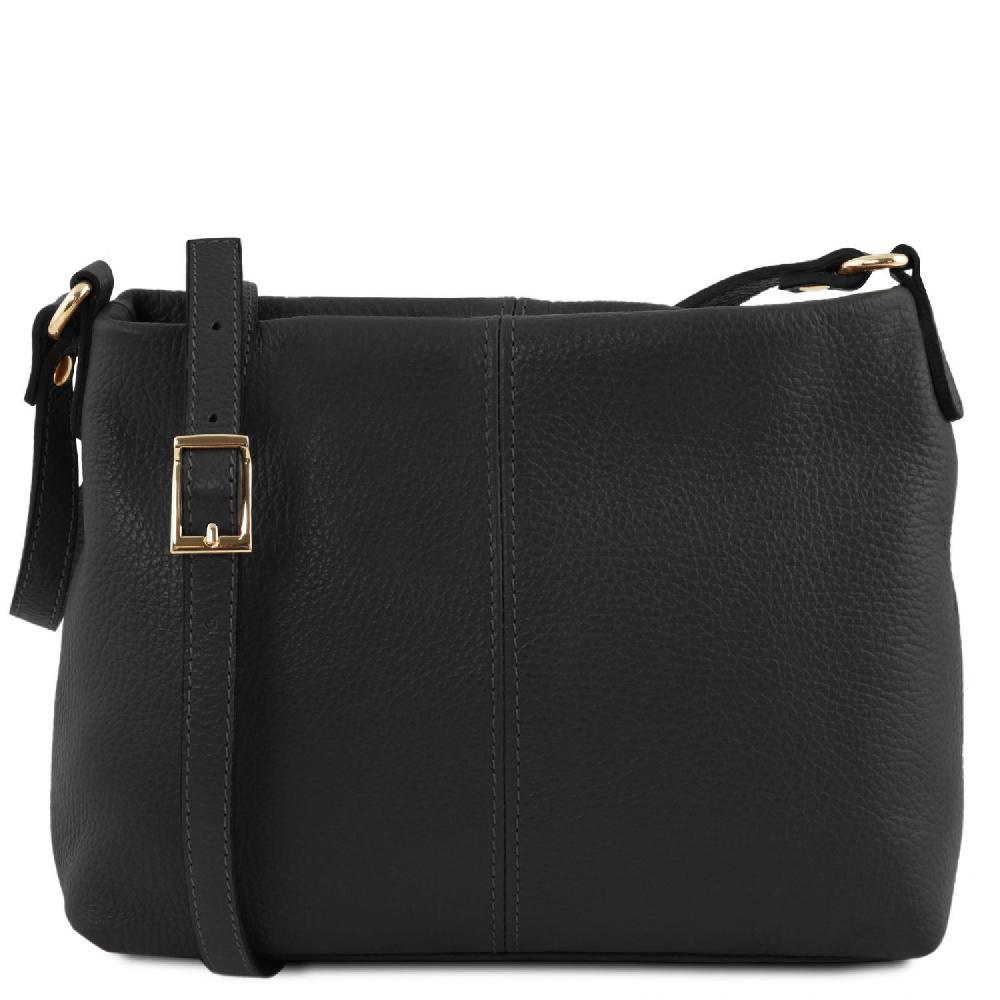 Tuscany Leather Borsa a Tracolla in Pelle Morbida Offerta speciale della fabbrica
