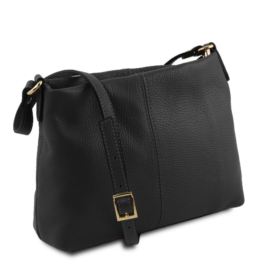 Tuscany Leather Borsa a Tracolla in Pelle Morbida Offerta speciale della fabbrica