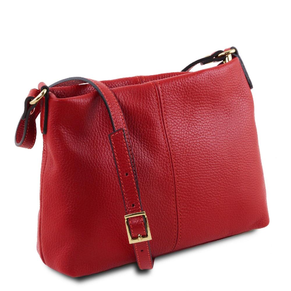Tuscany Leather Borsa a Tracolla in Pelle Morbida Fino al 55% di sconto