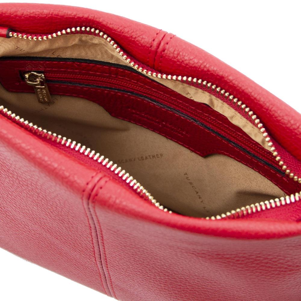 Tuscany Leather Borsa a Tracolla in Pelle Morbida Fino al 55% di sconto