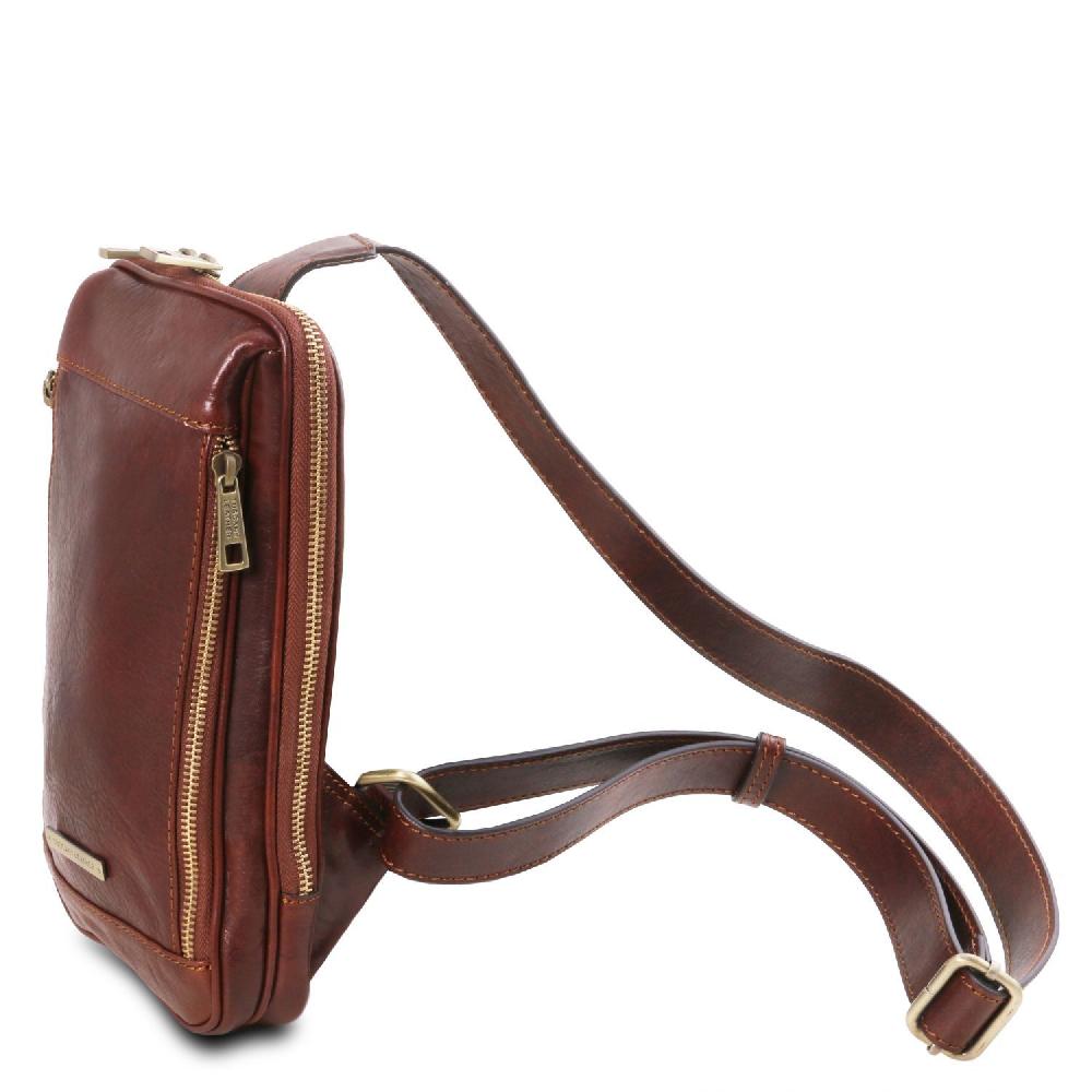 Tuscany Leather Monospalla in Pelle Officina