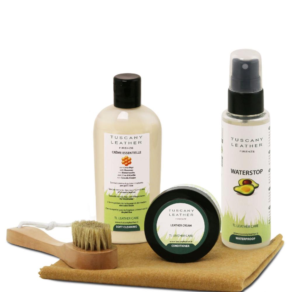 Tuscany Leather Prodotti per la Cura Della Pelle set Completo Consegna Veloce