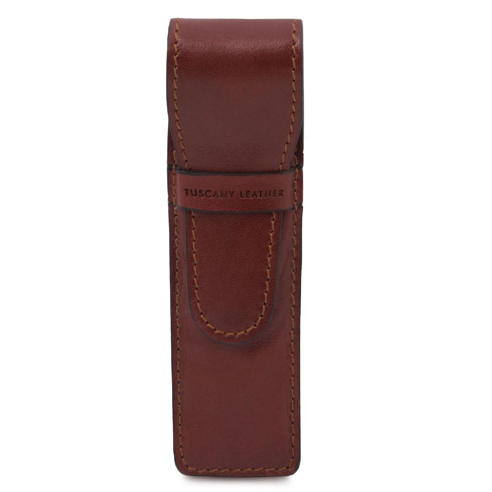 Tuscany Leather Esclusivo Porta Penne in Pelle Fino Al -60%
