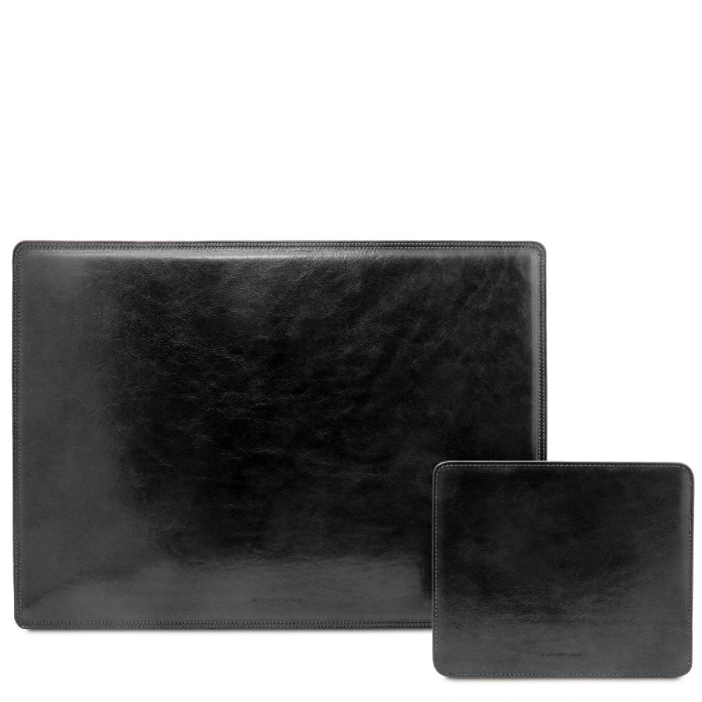 Tuscany Leather Sottomano da Scrivania e Tappetino per Mouse in Pelle Saldi
