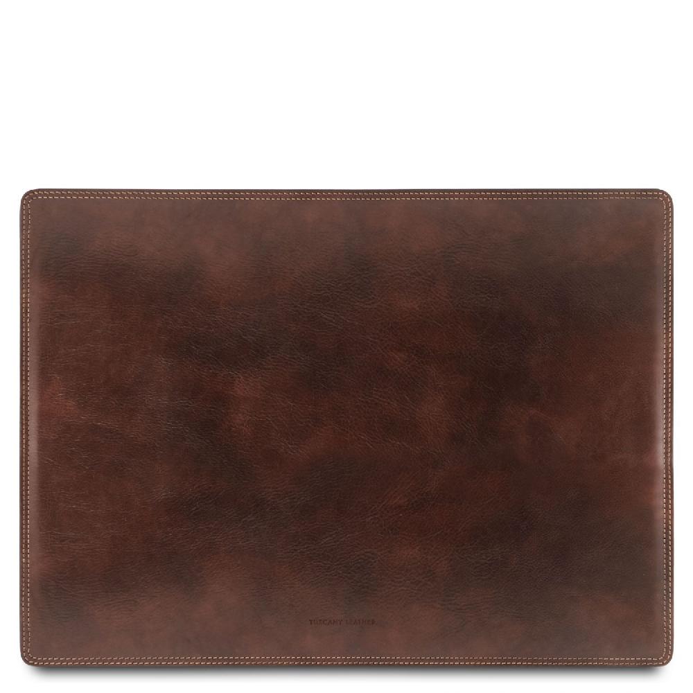 Tuscany Leather Sottomano da Scrivania e Tappetino per Mouse in Pelle Offerte