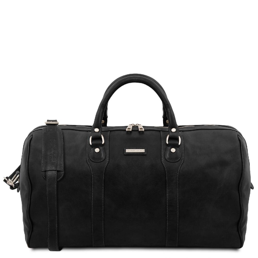 Tuscany Leather Borsone da Viaggio in Pelle e Beauty Case in Pelle Nuova