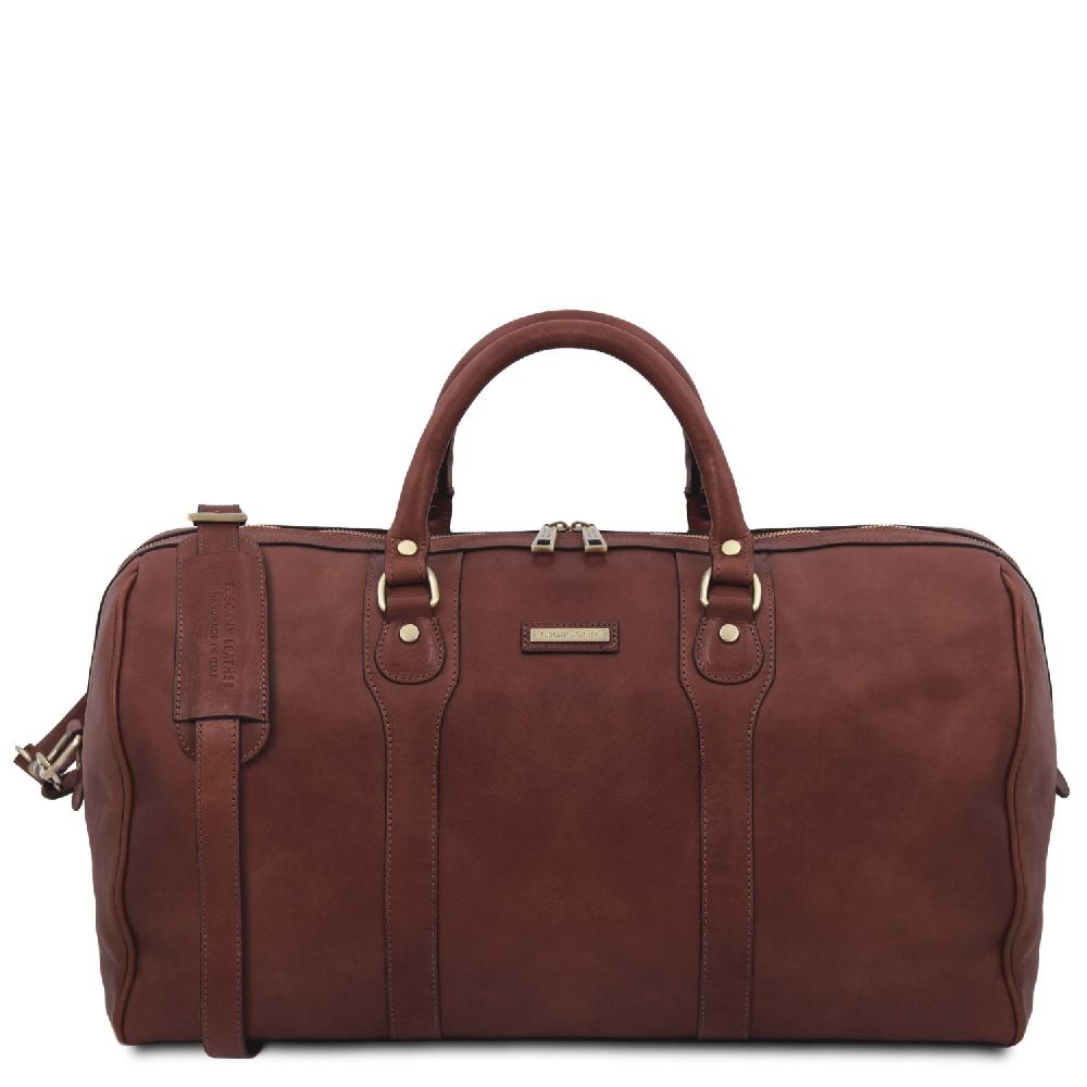 Tuscany Leather Borsone da Viaggio in Pelle e Beauty Case in Pelle Spedizione gratuita