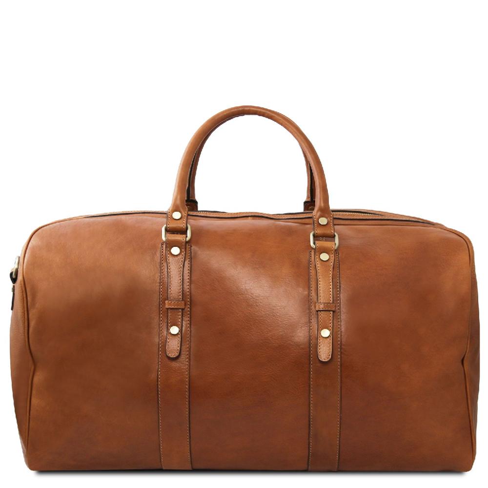 Tuscany Leather Borsone da Viaggio in Pelle Flash Sale