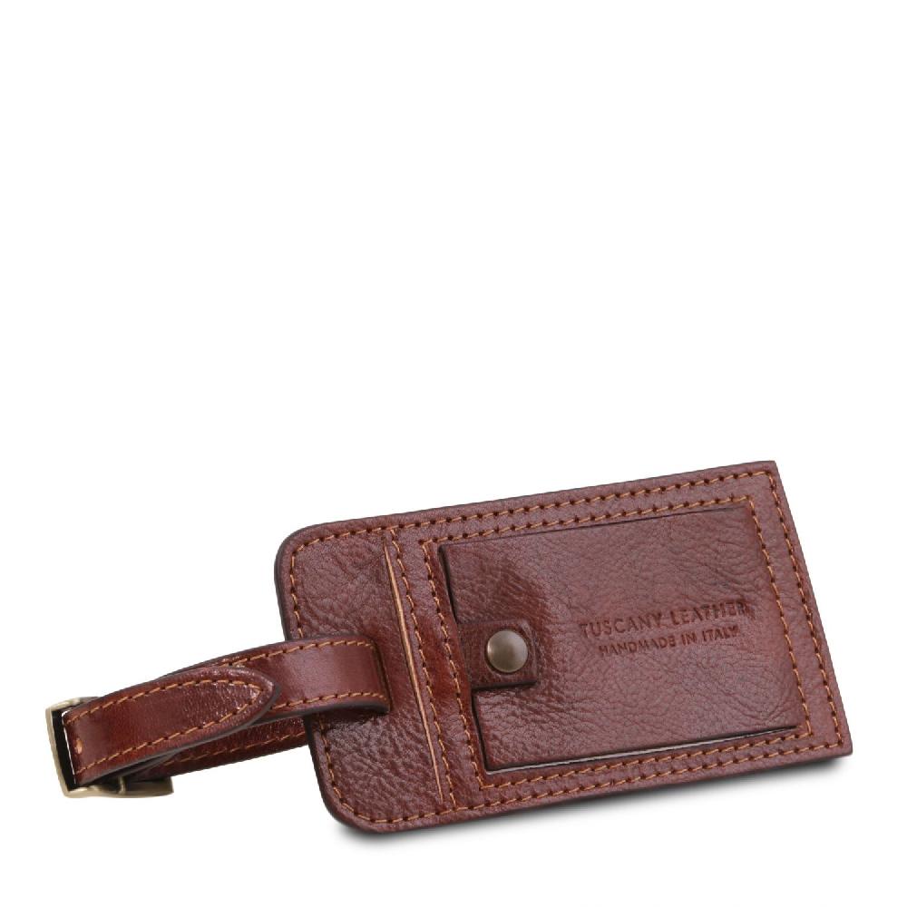 Tuscany Leather Borsone da Viaggio in Pelle con Tasca Frontale Offerta esclusiva