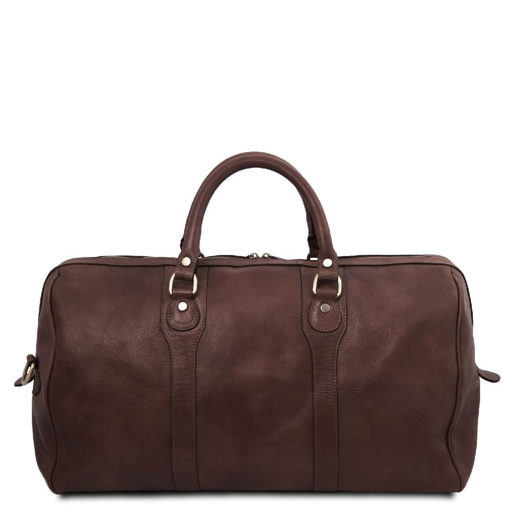 Tuscany Leather Borsone da Viaggio in Pelle Cyber Monday