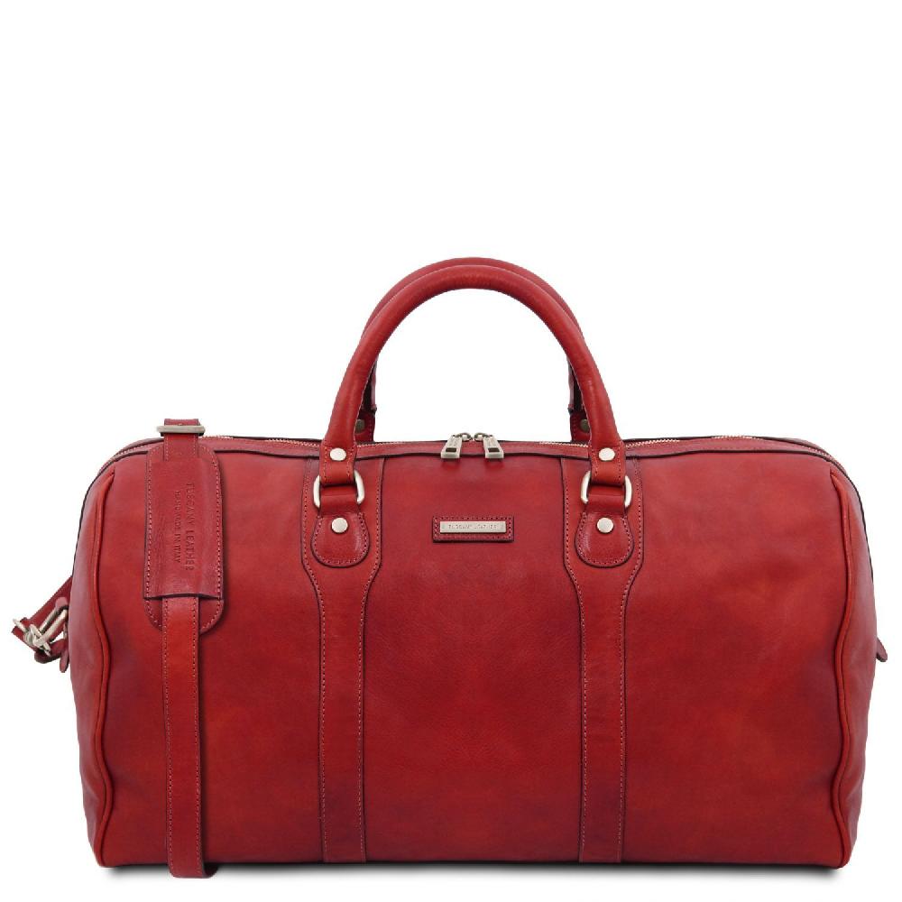 Tuscany Leather Borsone da Viaggio in Pelle Offerta per la Festa della Mamma