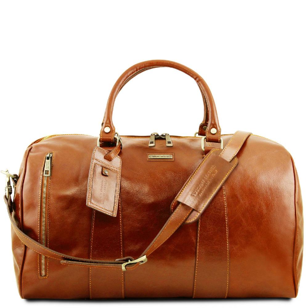 Tuscany Leather Borsone da Viaggio in Pelle - Misura Grande Latest fashion