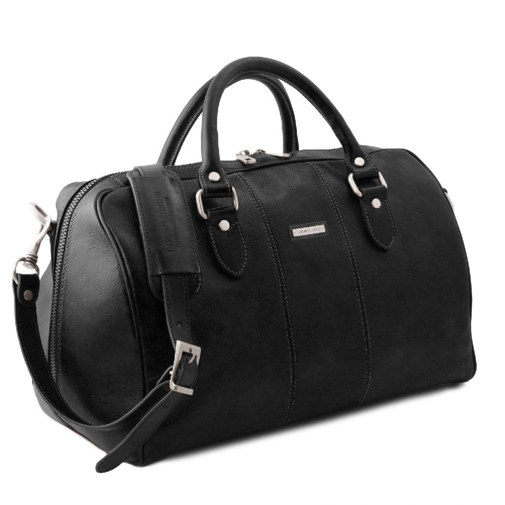 Tuscany Leather Borsone da Viaggio in Pelle - Misura Piccola Online Outlet