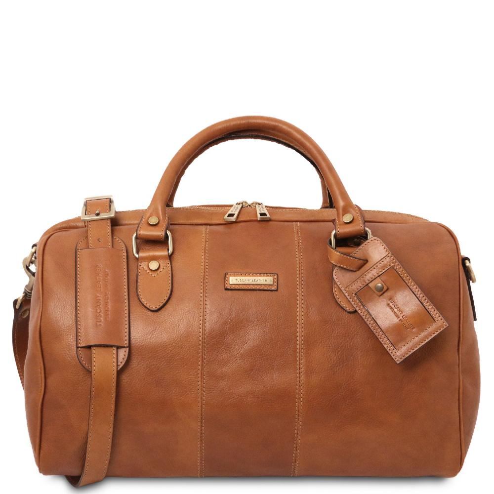 Tuscany Leather Borsone da Viaggio in Pelle - Misura Piccola Lightning offer