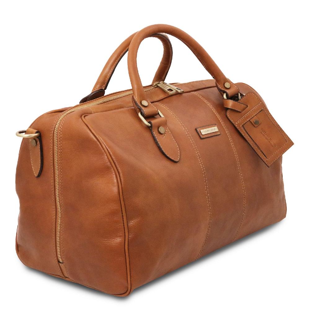 Tuscany Leather Borsone da Viaggio in Pelle - Misura Piccola Lightning offer