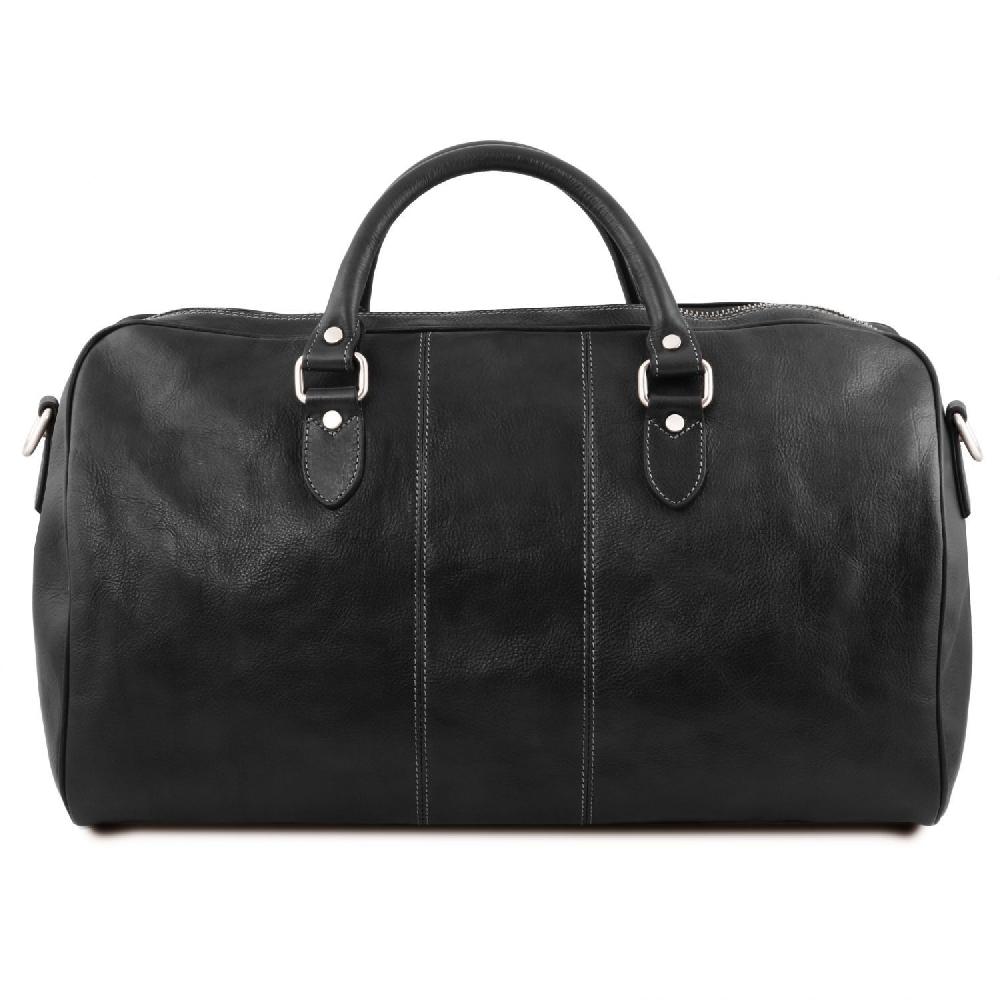 Tuscany Leather Borsone da Viaggio in Pelle - Misura Grande Grandi sconti