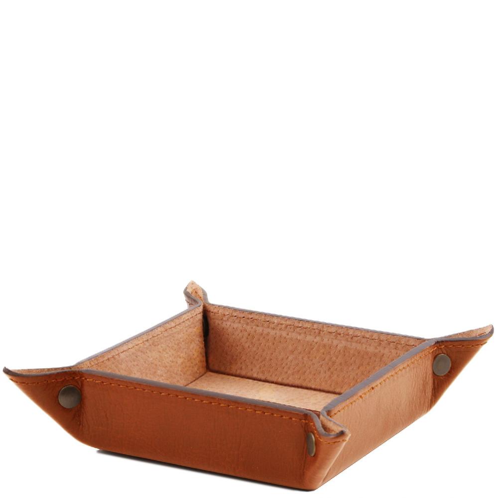 Tuscany Leather Esclusivo Svuotatasche in Pelle Misura Grande Offerta settimanale