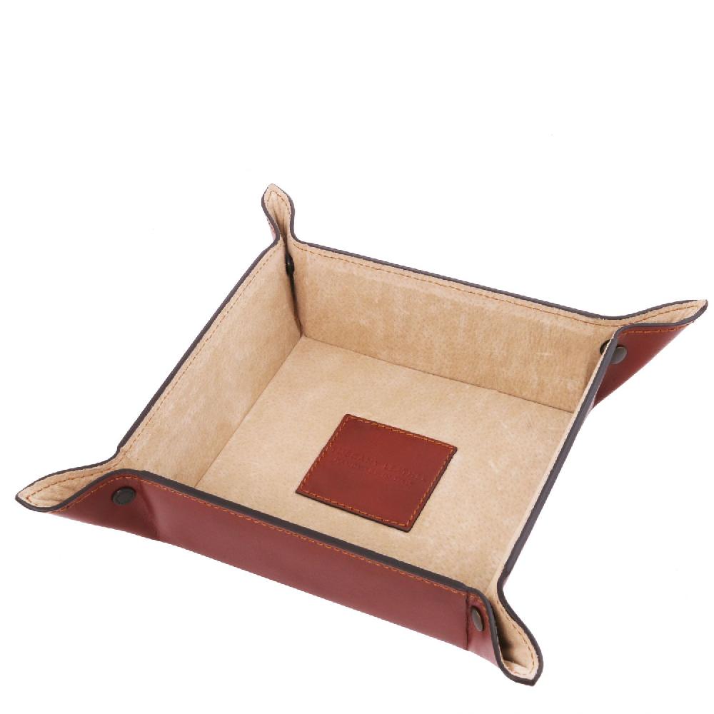Tuscany Leather Esclusivo Svuotatasche in Pelle Misura Grande Offerta settimanale