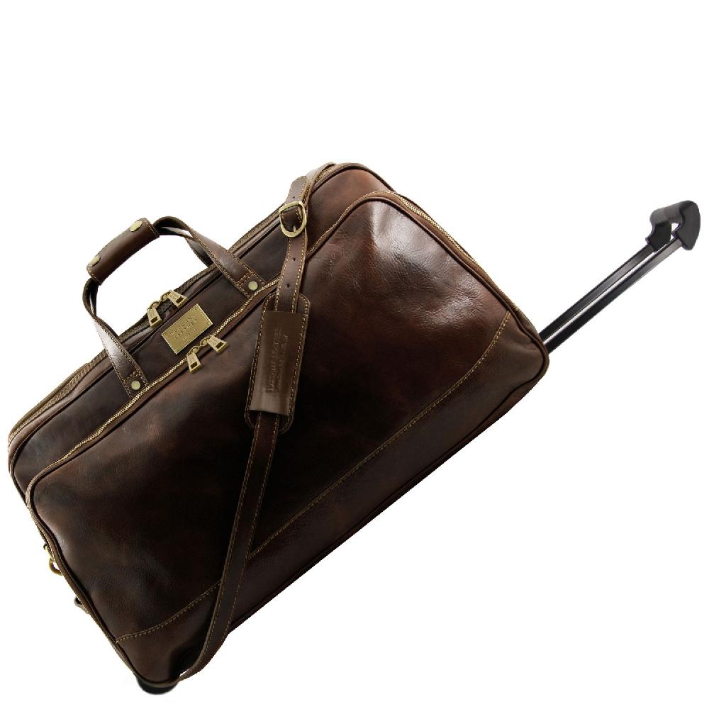 Tuscany Leather Borsa-Trolley in Pelle - Misura Grande Ultimo giorno