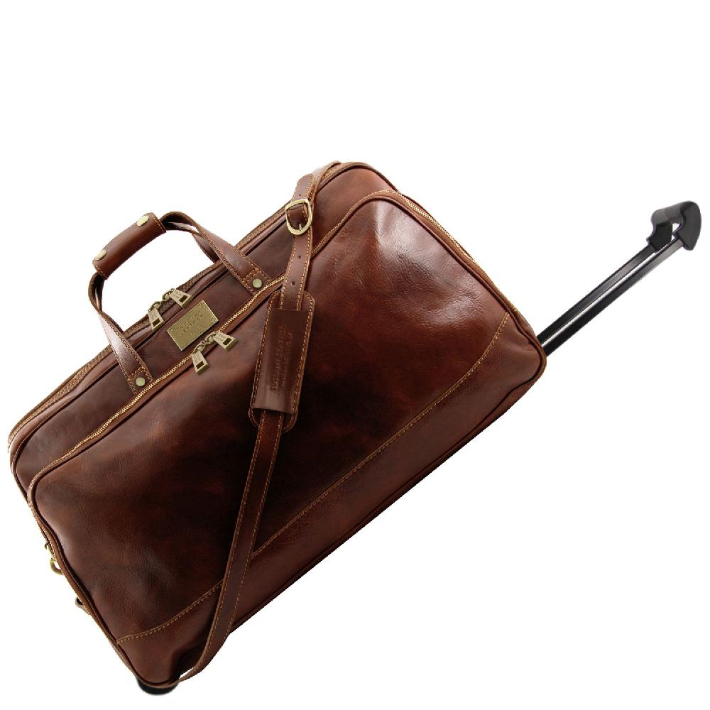 Tuscany Leather Borsa-Trolley in Pelle - Misura Grande Promozione temporanea