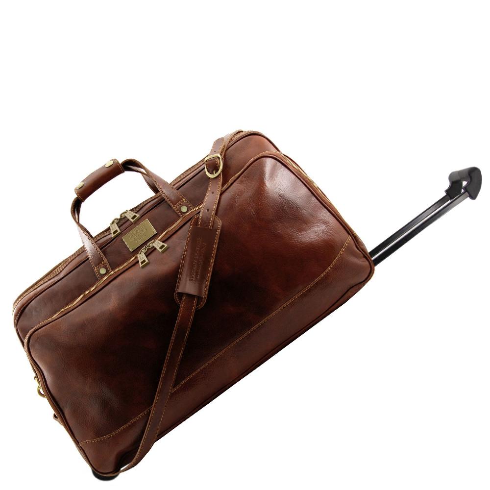 Tuscany Leather Borsa-Trolley in Pelle - Misura Piccola Fino al 60% di sconto