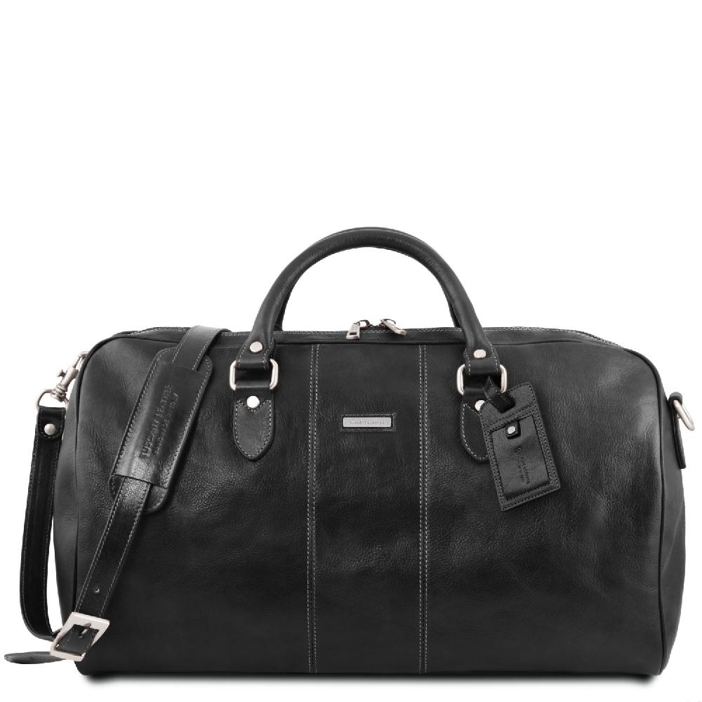 Tuscany Leather Borsone da Viaggio in Pelle e Beauty Case in Pelle Officina