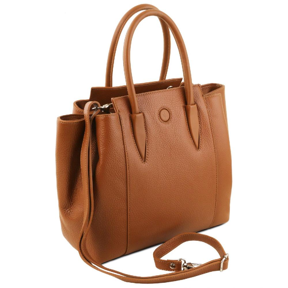 Tuscany Leather Borsa a Mano in Pelle In Linea