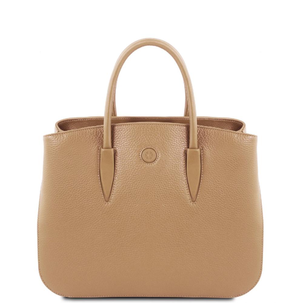 Tuscany Leather Borsa a Mano in Pelle Spedizione Gratuita