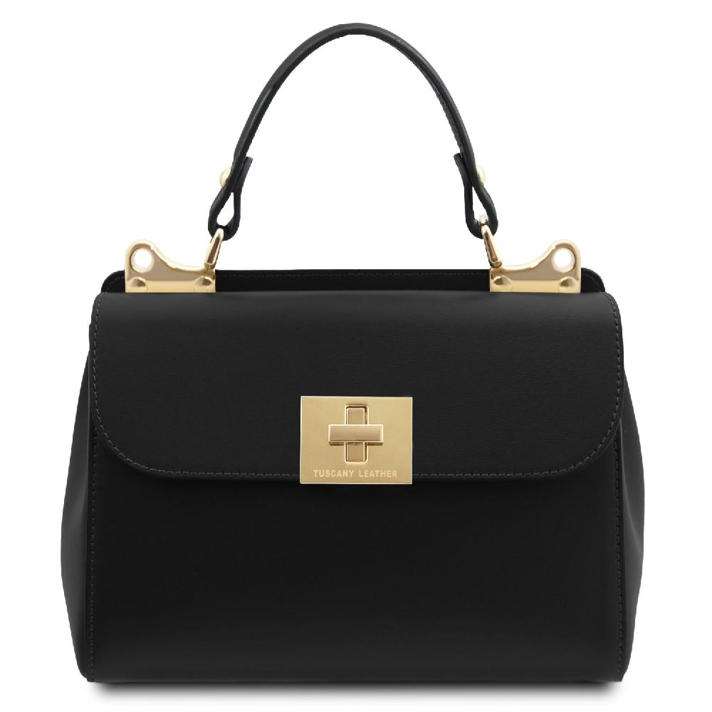Tuscany Leather Borsa a Mano in Pelle Presa
