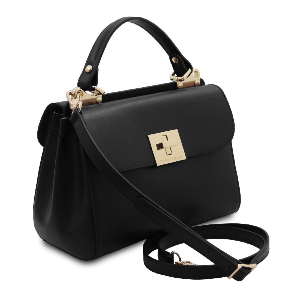 Tuscany Leather Borsa a Mano in Pelle Presa