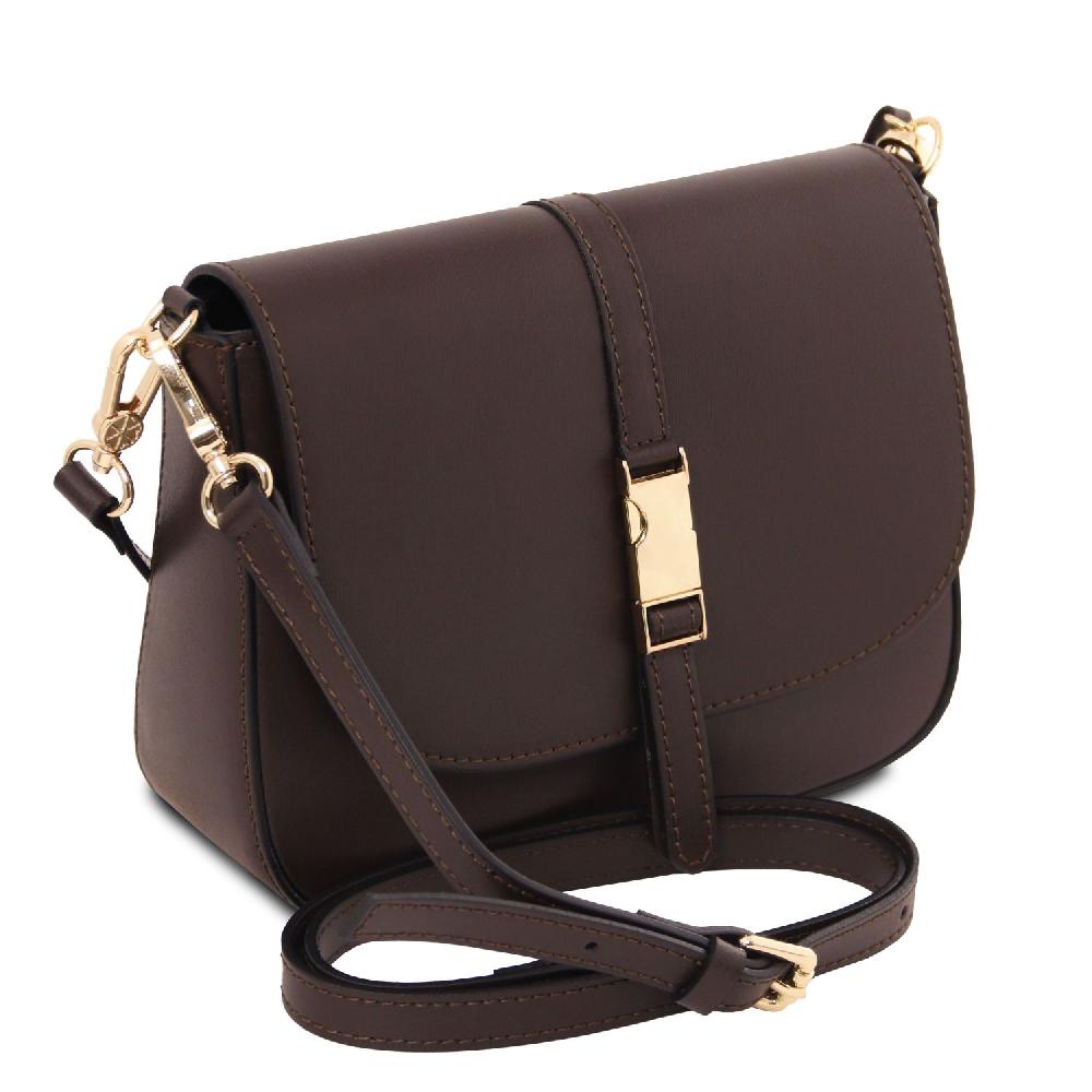 Tuscany Leather Borsa a Tracolla in Pelle Saldi
