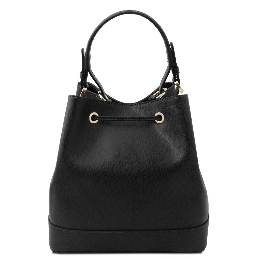 Tuscany Leather Borsa Secchiello in Pelle In Saldo