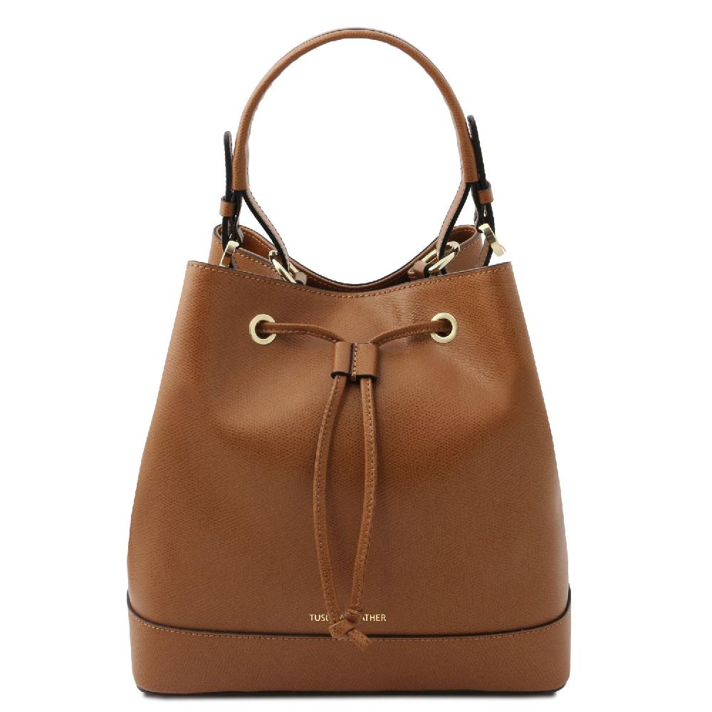 Tuscany Leather Borsa Secchiello in Pelle Nuova