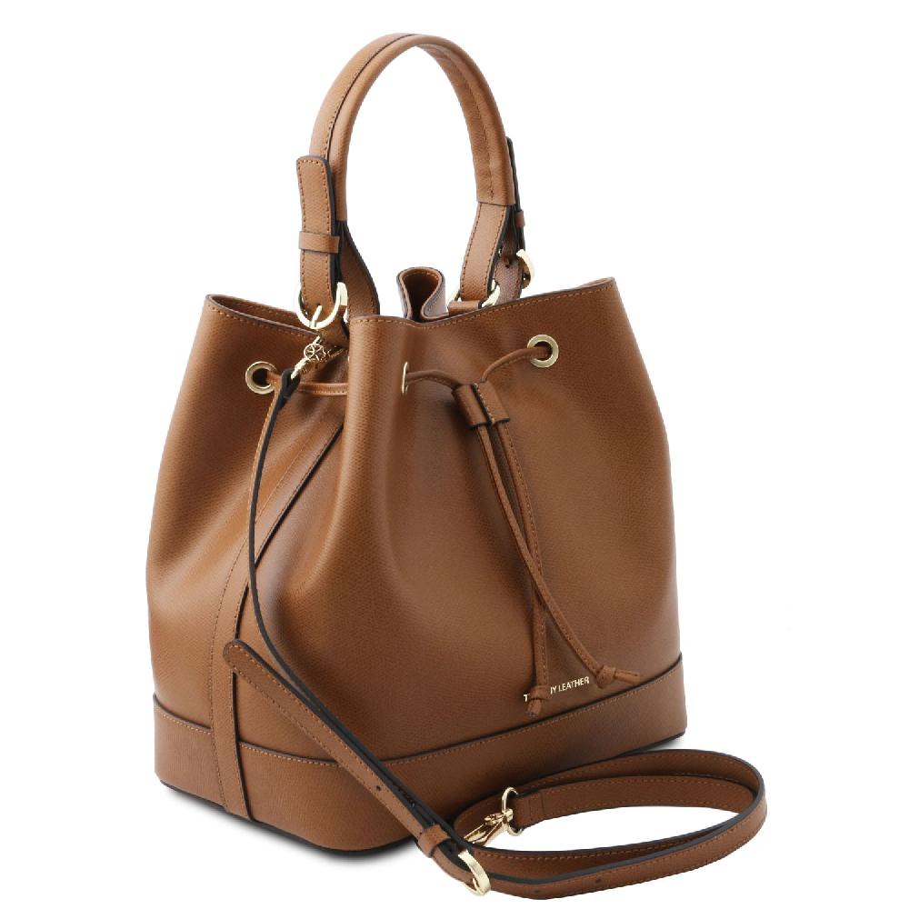 Tuscany Leather Borsa Secchiello in Pelle Nuova