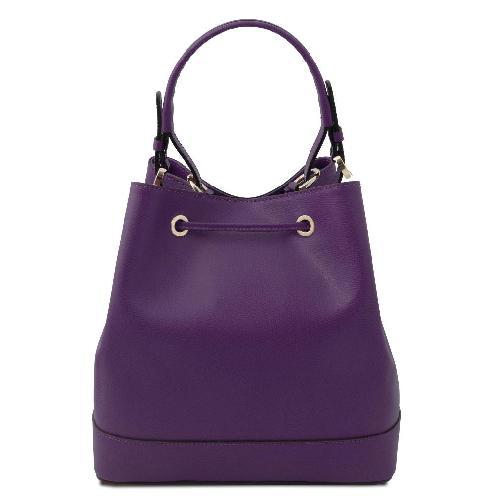 Tuscany Leather Borsa Secchiello in Pelle Spedizione gratuita