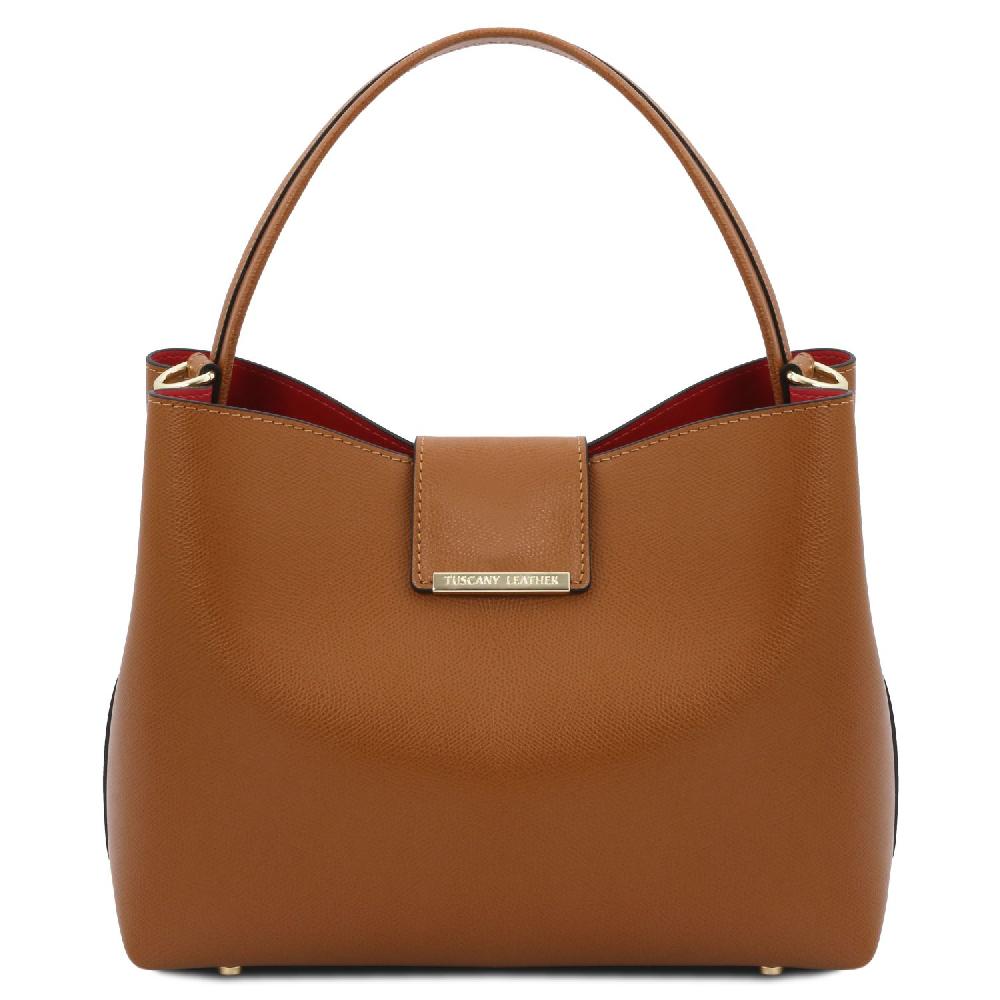 Tuscany Leather Borsa Secchiello in Pelle Negozio online di fabbrica
