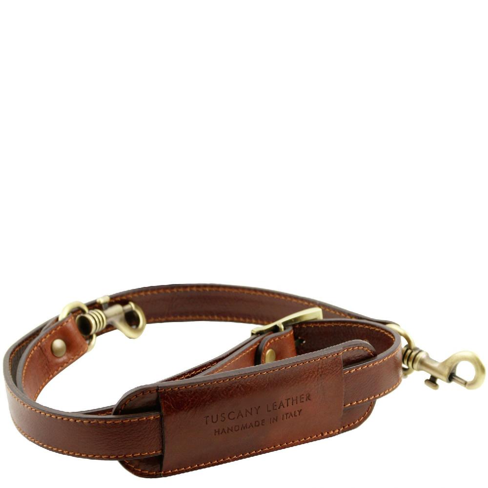 Tuscany Leather Tracolla in Pelle Regolabile Vendite stagionali