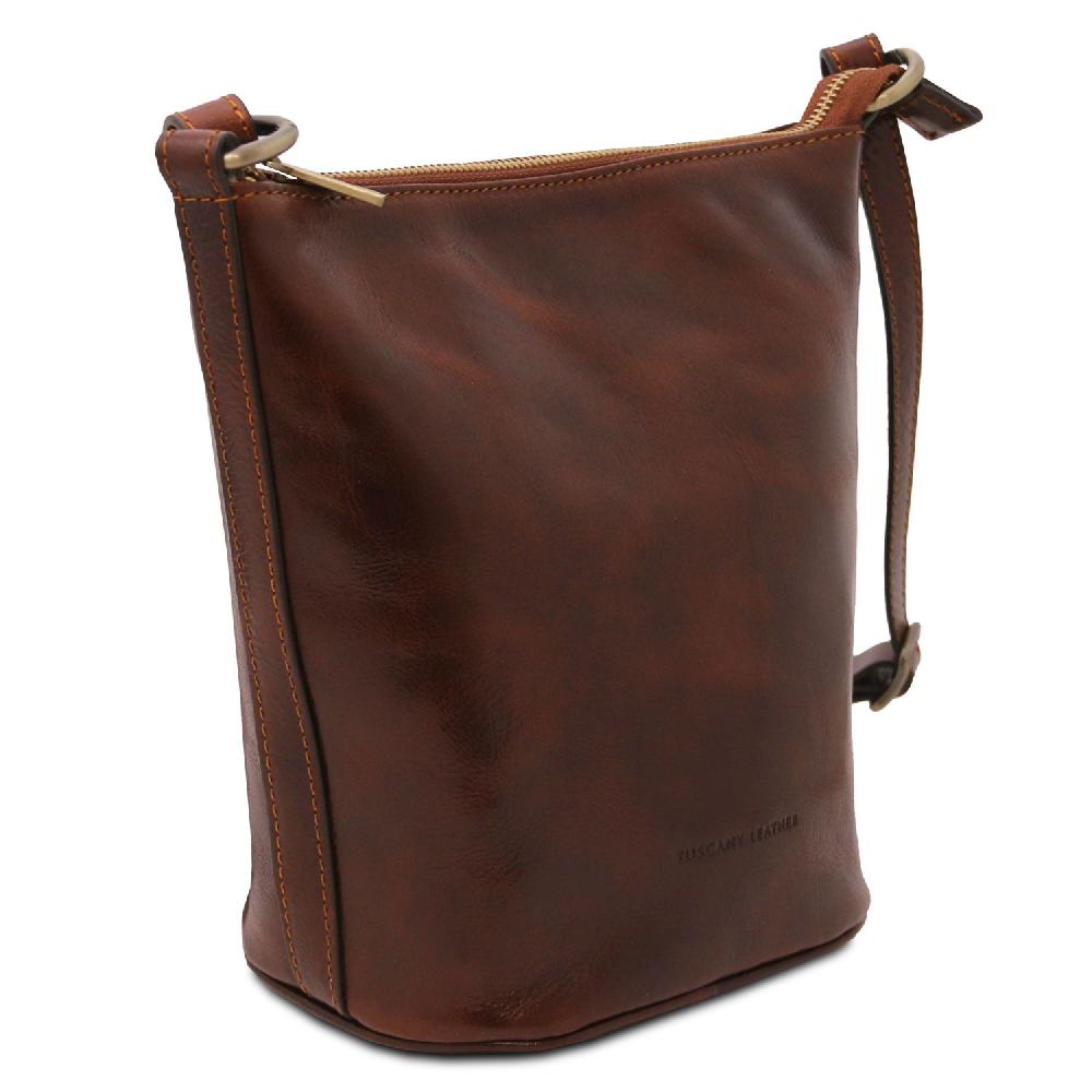 Tuscany Leather Borsa in Pelle a Tracolla Sconti VIP