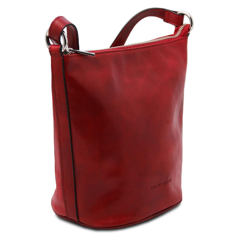 Tuscany Leather Borsa in Pelle a Tracolla Super Saving Price
