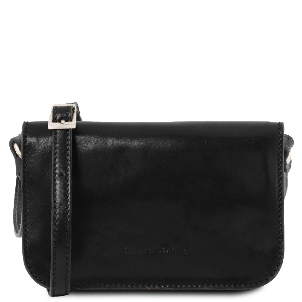 Tuscany Leather Tracollina in Pelle con Pattella Ultimi tre giorni