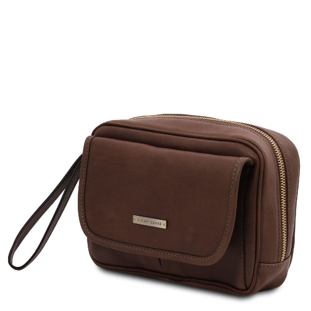 Tuscany Leather Borsello a Mano in Pelle Promozione temporanea