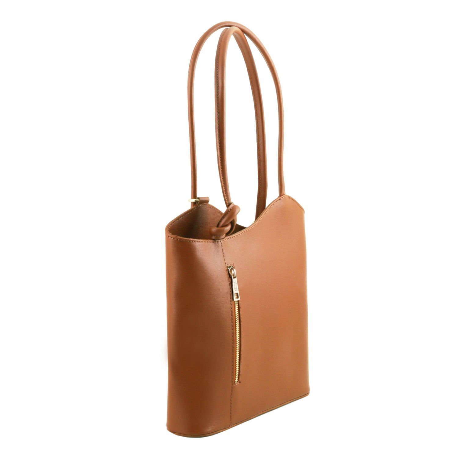Tuscany Leather Borsa Donna Convertibile a Zaino in Pelle Saffiano Only for today