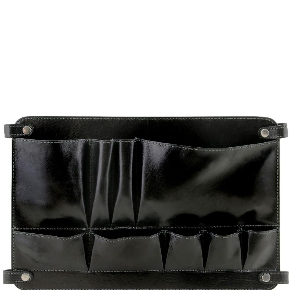 Tuscany Leather Modulo Multifunzione in Pelle con Tasche Fino al 55% di sconto