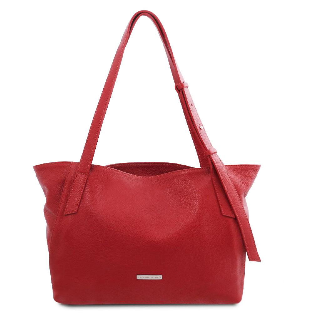Tuscany Leather Borsa Shopping in Pelle Morbida 50% di sconto per tempo limitato